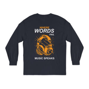 Music Speaks - Unisex Long Sleeves Shirt