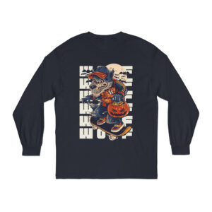 Wolf Illustration - Unisex Long Sleeves Shirt